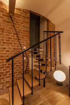 Grundriss der Unterkunft Zentrales Industrial Street-Loft Wien