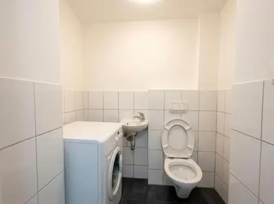 Ein Badezimmer in der Unterkunft Comfortable 1BR & 1LR Apt Prime location of Vienna