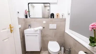 Ein Badezimmer in der Unterkunft Three Bedroom Apartment - Vienna City Center
