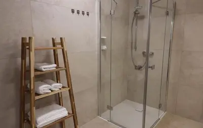 Ein Badezimmer in der Unterkunft Apartments Kellergasse