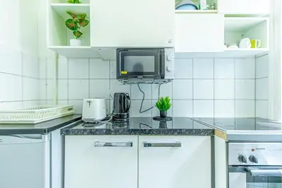 Grundriss der Unterkunft Near Belvedere Palace Comfortable 2BR Apartment
