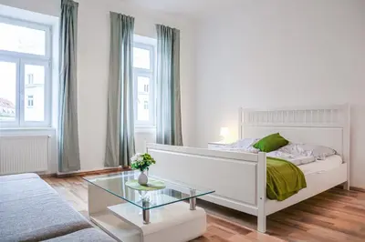 Grundriss der Unterkunft Comfy 2 Adjacent apartments very Central in Vienna