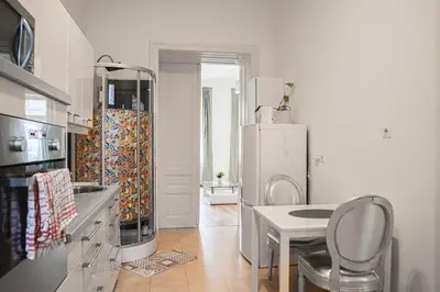 Grundriss der Unterkunft Comfy 2 Adjacent apartments very Central in Vienna