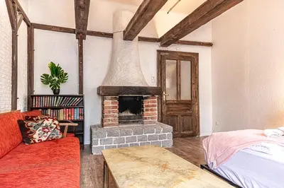 Ein Bett oder Betten in einem Zimmer der Unterkunft Two Modern Apartments Comfortable Stay for Groups