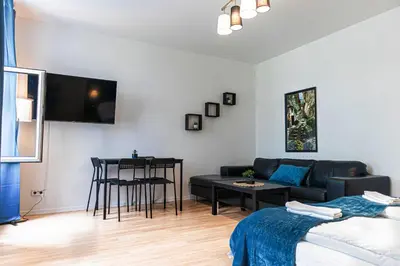 Ein Bett oder Betten in einem Zimmer der Unterkunft Stylish 1-Bedroom Retreat - Meidling City Center