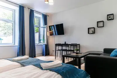 TV/Unterhaltungsangebot in der Unterkunft Stylish 1-Bedroom Retreat - Meidling City Center