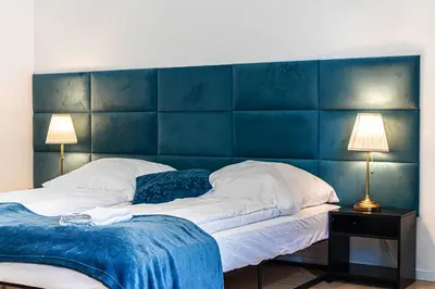 Ein Bett oder Betten in einem Zimmer der Unterkunft Stylish 1-Bedroom Retreat - Meidling City Center