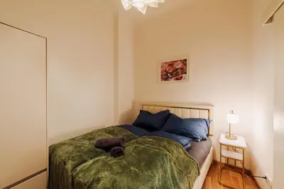 Ein Bett oder Betten in einem Zimmer der Unterkunft Magnificent Apartment in the Most Central Area 1 Minute Walk to Stephansplatz