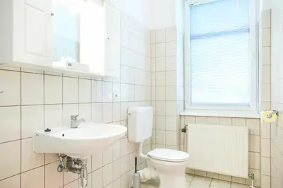Ein Badezimmer in der Unterkunft Wien-Cityapartments self check in