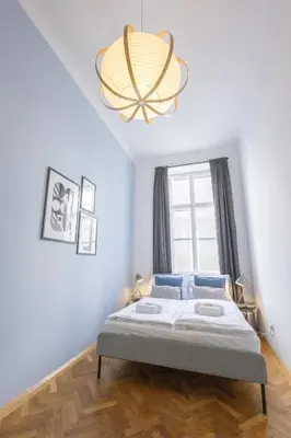 Ein Bett oder Betten in einem Zimmer der Unterkunft josef's home I Comfort Apartment in Ideal Location