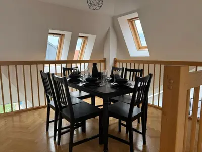 Grundriss der Unterkunft 100qm, balcony, near center, Schönbrunn, attic