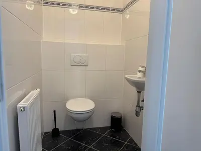 Ein Badezimmer in der Unterkunft 105qm, balcony, near center, Schönbrunn, attic