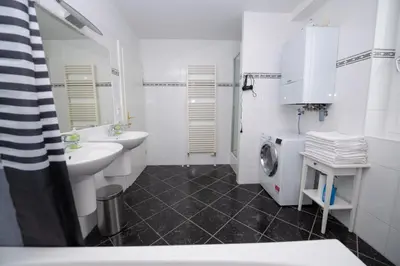 Ein Badezimmer in der Unterkunft Vienna Hotspot