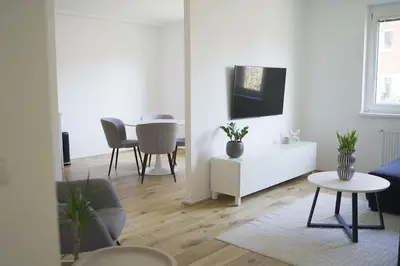 TV/Unterhaltungsangebot in der Unterkunft Modernes Apartment in Schwechat
