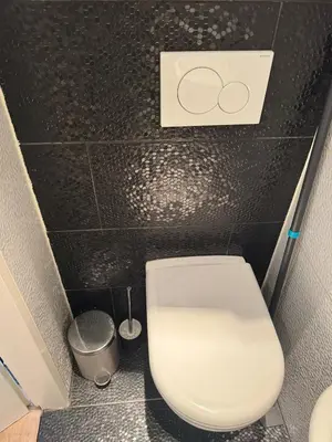 Ein Badezimmer in der Unterkunft Cozy family apartment