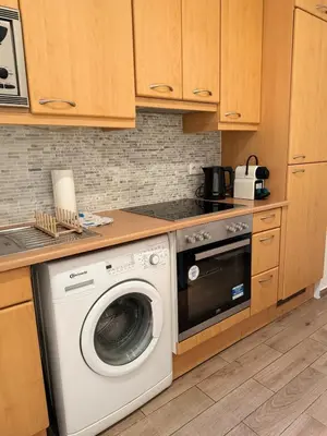 Küche/Küchenzeile in der Unterkunft Cozy family apartment