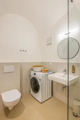 Ein Badezimmer in der Unterkunft Air Con I free parking I floor heating