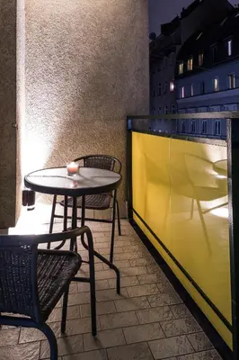 Ein Balkon oder eine Terrasse in der Unterkunft Central Living Apartment Vienna