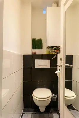 Ein Badezimmer in der Unterkunft Family-Friendly Apartment in Central in MariaHilfer