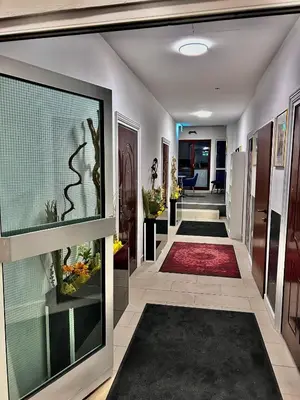 Ein Bett oder Betten in einem Zimmer der Unterkunft Vienna-Guestroom