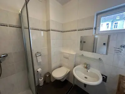 Ein Badezimmer in der Unterkunft Quiet centrally located apartment in Vienna