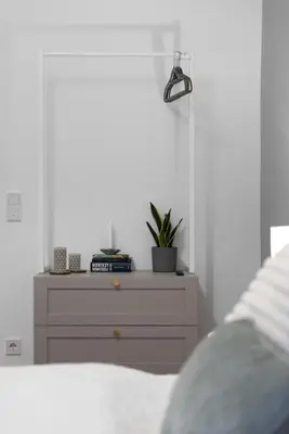 Ein Bett oder Betten in einem Zimmer der Unterkunft Bel Étage - 4BR Superior Family-Suite with AC - City Centre