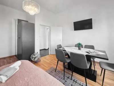Ein Bett oder Betten in einem Zimmer der Unterkunft NWEST Augarten