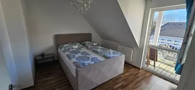Ein Bett oder Betten in einem Zimmer der Unterkunft Vienna Airport Residences