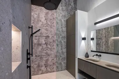Ein Badezimmer in der Unterkunft City Center Apartment Telegraph Vienna