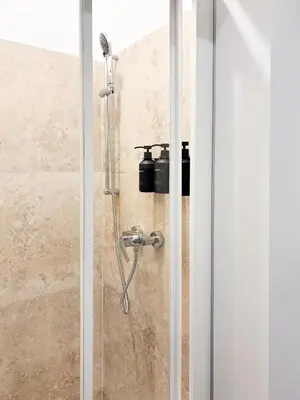 Ein Badezimmer in der Unterkunft GG Immobilien-15 min to city centre