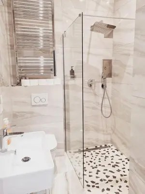 Ein Badezimmer in der Unterkunft Cozy Top Apart close to the city