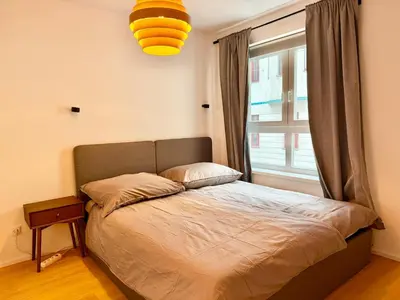 Grundriss der Unterkunft Luxury Stylish Apartment with Free Parking
