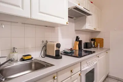 Küche/Küchenzeile in der Unterkunft Superior Suites Vienna - L'Opera