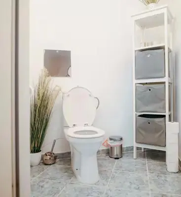 Ein Badezimmer in der Unterkunft Stylish 2BR Flat