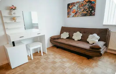 Grundriss der Unterkunft Stylish 2BR Flat