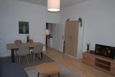 TV/Unterhaltungsangebot in der Unterkunft Green Urban Cozy Free Parking Nähe U Bahn