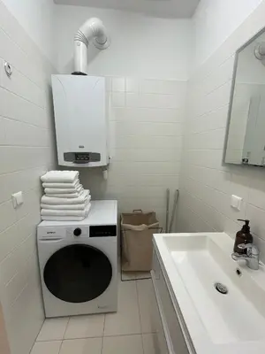 Ein Badezimmer in der Unterkunft easy-flat Danhausergasse - Central Apartments near Metro