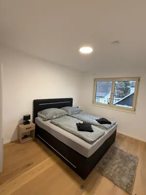 Ein Bett oder Betten in einem Zimmer der Unterkunft My Deer Apartment