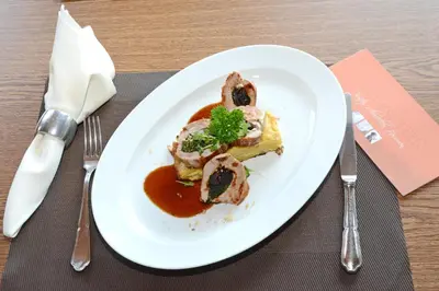 Essen im Gasthaus oder in der Nähe