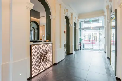 Grundriss der Unterkunft FortyPlusOne Apartments Vienna