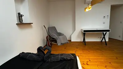 Ein Sitzbereich in der Unterkunft Elegant apartment in a central location I Free Parking