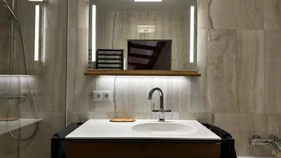 Ein Badezimmer in der Unterkunft Elegant apartment in a central location I Free Parking