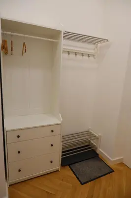Grundriss der Unterkunft Chic courtyard City Apartment in Prime Location