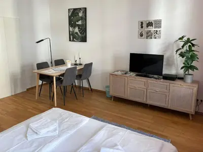 TV/Unterhaltungsangebot in der Unterkunft Apartment Wohnen am Augarten by Interhome