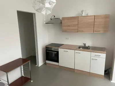 Küche/Küchenzeile in der Unterkunft Modern Loft mit Terrasse