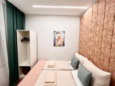 Ein Bett oder Betten in einem Zimmer der Unterkunft TheWICKI 1706 - Wunderschöne Apartments in Wien