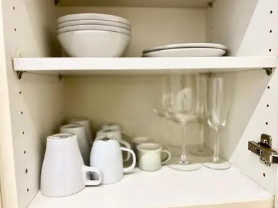 Kaffee-/Teezubehör in der Unterkunft TheWICKI 1705 - Wunderschöne Apartments in Wien