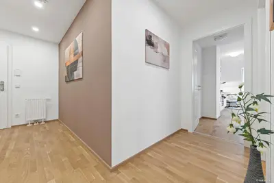 Grundriss der Unterkunft Nüll Residences 38 - Modern Attic Flat with AC