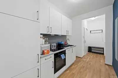 Küche/Küchenzeile in der Unterkunft Nüll Residences 13 - 2 Bedrooms close to main station