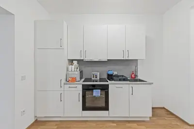 Küche/Küchenzeile in der Unterkunft Nüll Residences 13 - 2 Bedrooms close to main station